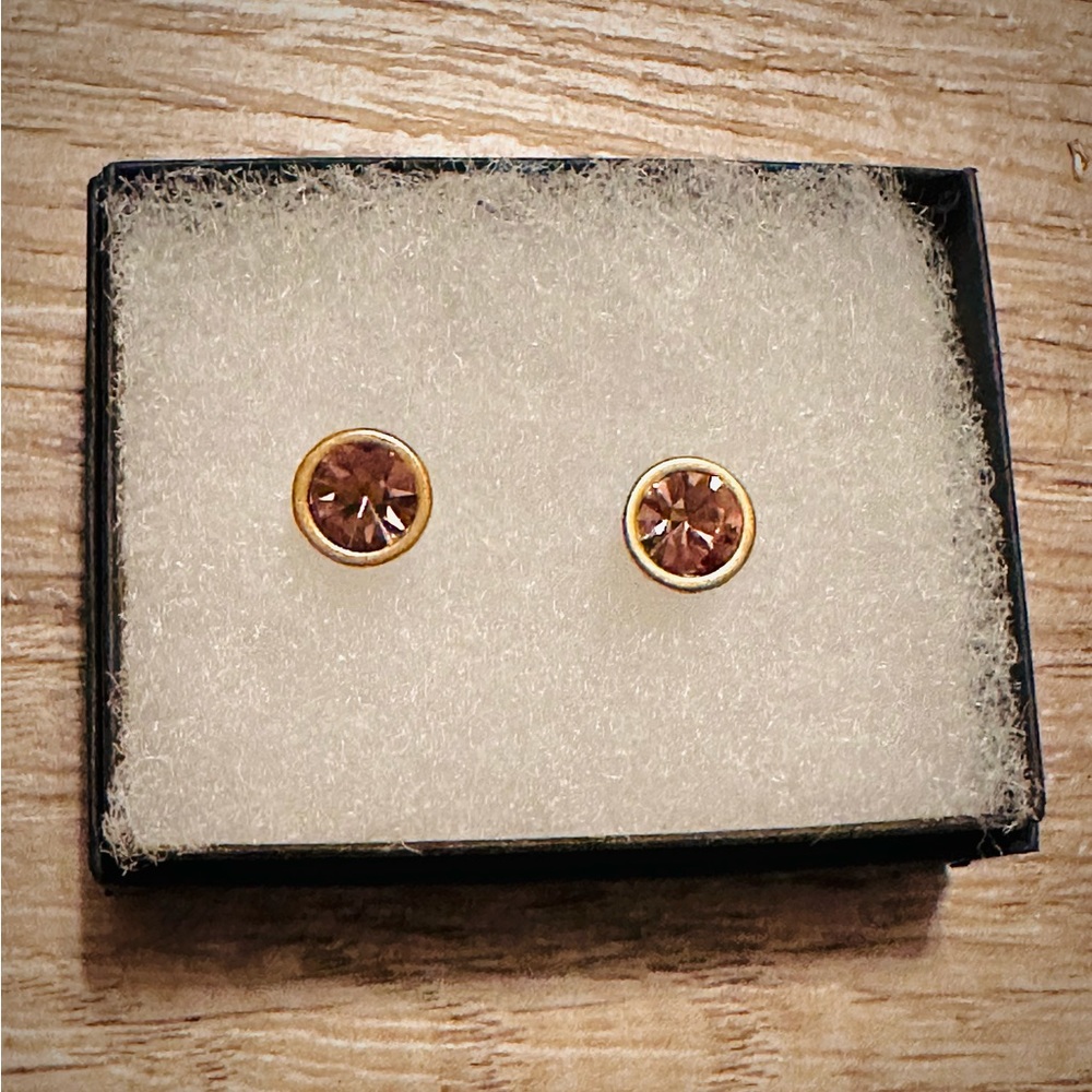 Lia Sophia Amethyst Earrings